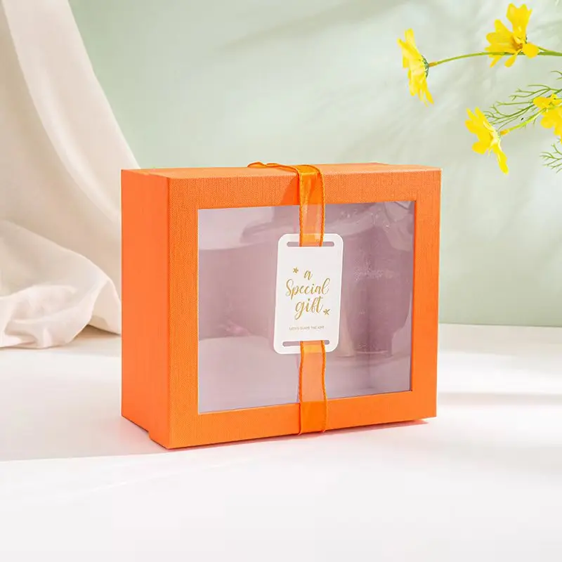 Customized. Open Window Transparent Box Tiandigai Box Bridesmaid Lipstick Birthday New Year Box