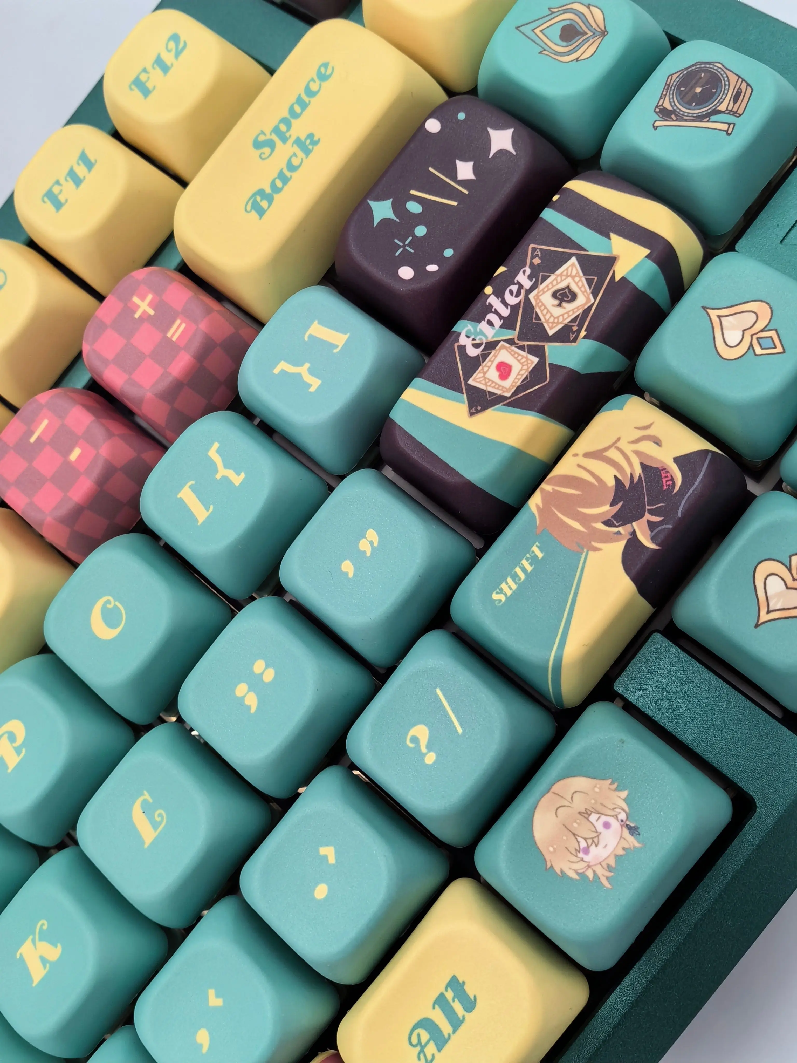 Honkai: Star Rail Aventurine Complete Set of FOA Height Keycaps - Image 2
