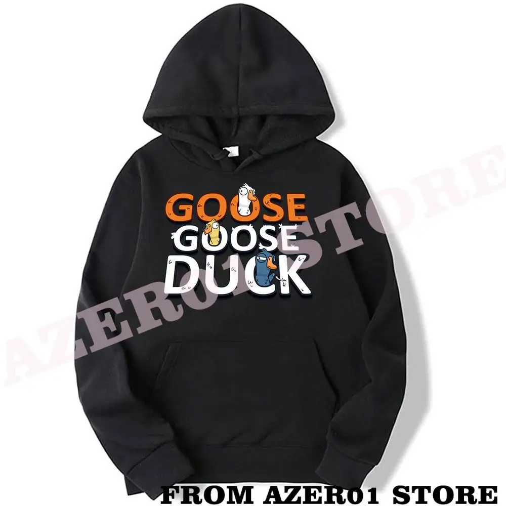 

Goose Goose Duck New Game Merch Hoodies Winter Men/Women Hooded Sweet Streetwear Long Sleeve Tour Sweatshirt