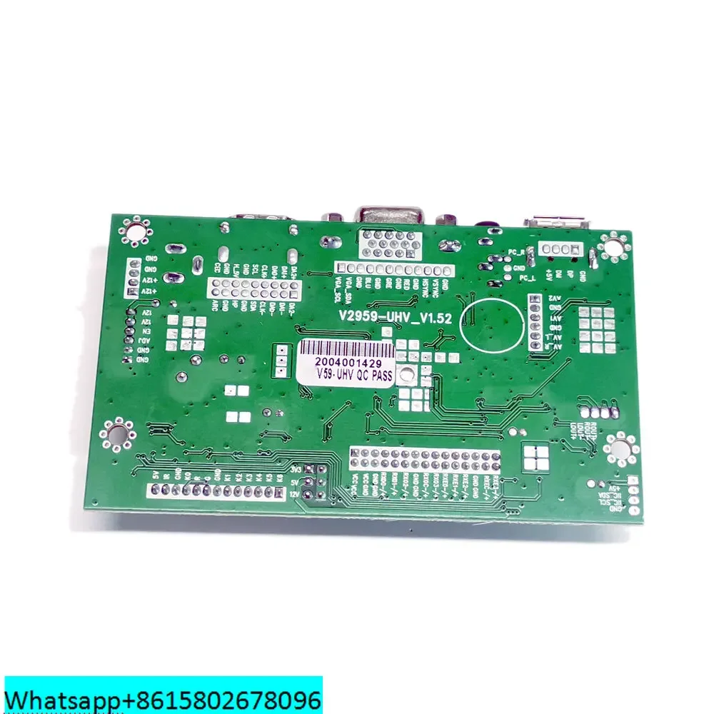 Full hd 1920x1080 industrieller tft lcd bildschirm v59 werbe controller ad lvds treiber platine