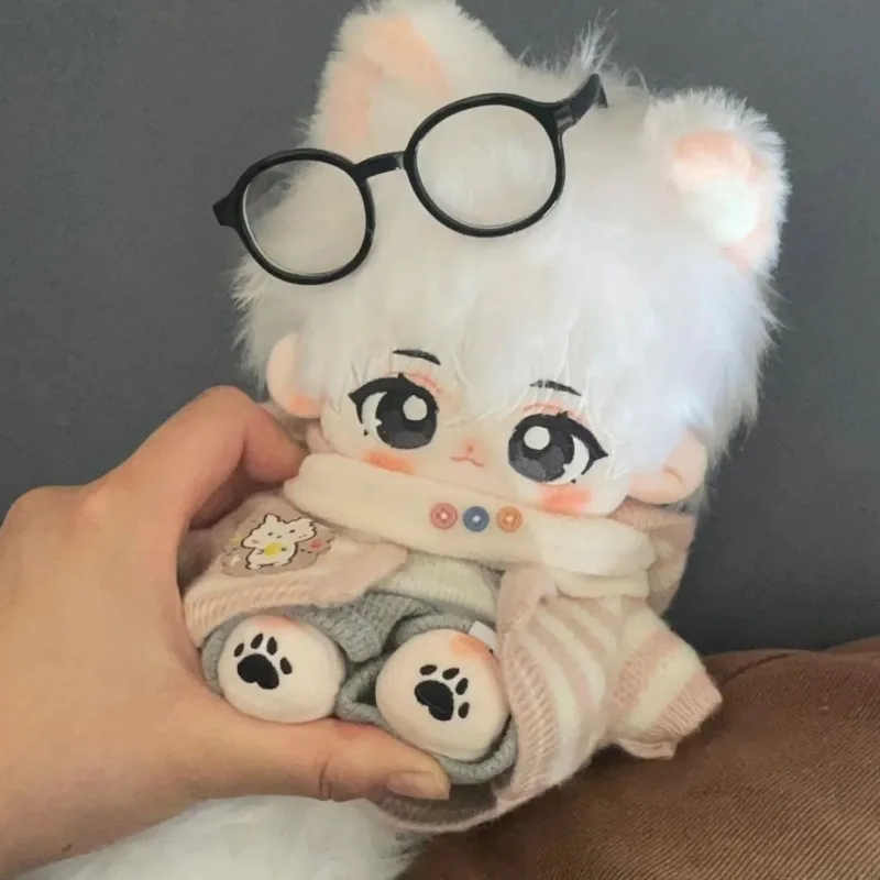 

7.87inch Cotton Doll With Long Ears,Magnetic Big Tail, Naked Baby Plush Doll, Matching Clothes By Yours,Gifts for Girlfriends