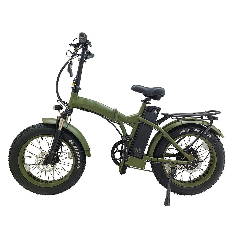 

Electric Bike Folding Fat Tire 48v 500w 750w 1000w Ebike Moutain E Bicycle Off Road 20 Inch Beach Cruiser Cycle