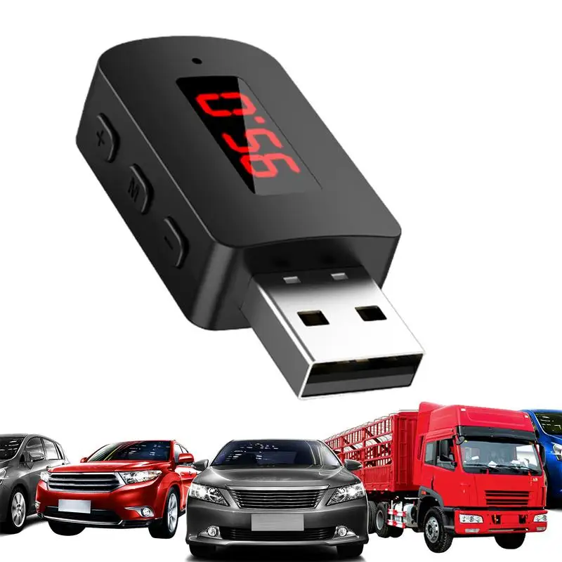 

Wireless Receiver For Car Home Safe High-Speed Transmission Wireless Receiver Audio Adapter Integration Robust Signal Stability