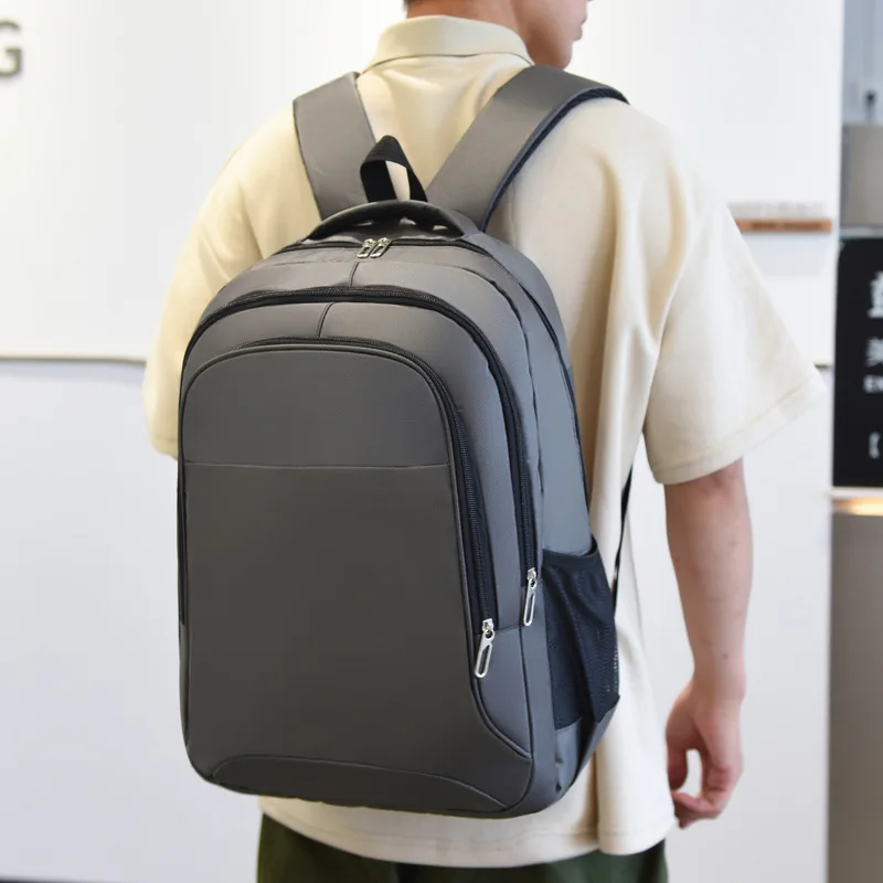 

Computer Bag Double Shoulder Schoolbag Middle School Student Large Capacity Simple Schoolbag Versatile Outdoor Short Trip Bag