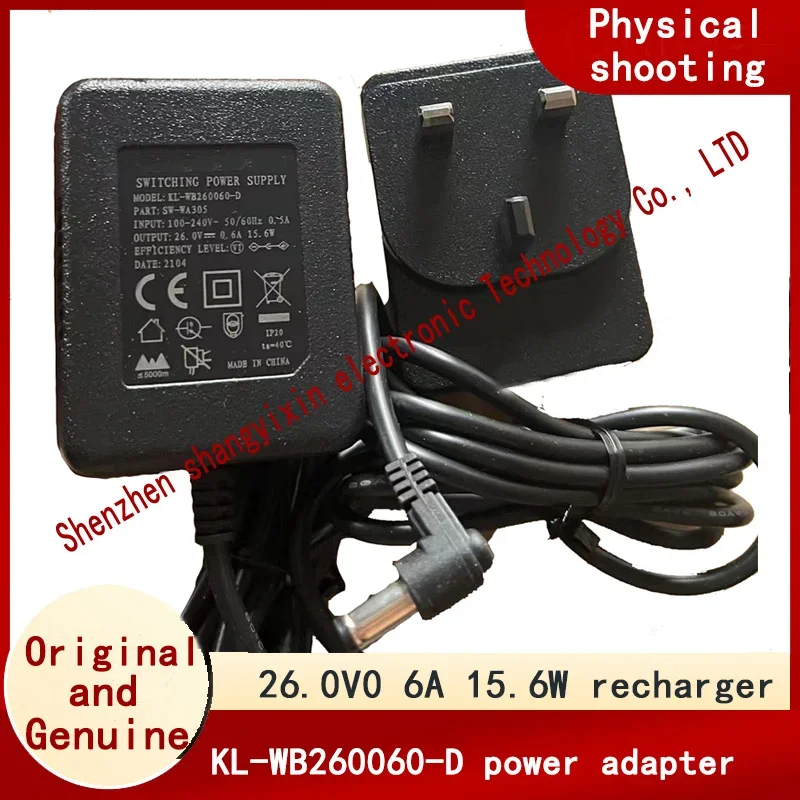 المكونات في المملكة المتحدة الأصلية KL-WB 260060 -محول طاقة D 26.0V06A شاحن 15.6 واط