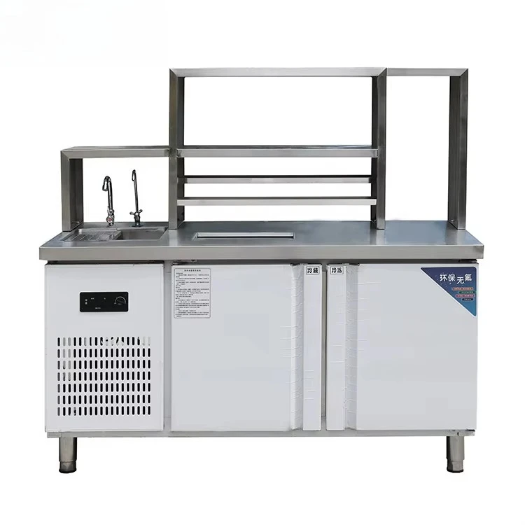 طاولة عمل لفندق الأعمال الأكثر مبيعًا من الفولاذ المقاوم للصدأ وطاولة إعداد من الفولاذ المقاوم للصدأ