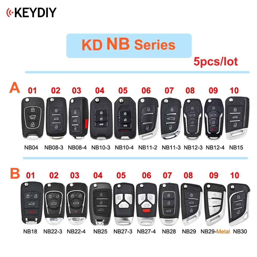 

5pcs/lot NB Series Multi-functional KEYDIY NB04 NB08 NB10 NB11 NB12 NB15 NB18 NB22 NB25 NB27 NB28 NB29 NB30 Smart Key for KD-X2