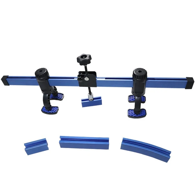 Car PDR Bridge Dent Puller Tool Kit Heavy‑Duty Aluminum Bridge Lifter With 4 Adapters For Paintless Hail Damage Repair 2 Car PDR Bridge Dent Puller Tool Kit Heavy‑Duty Aluminum Bridge Lifter With 4 Adapters For Paintless Hail Damage Repair 2