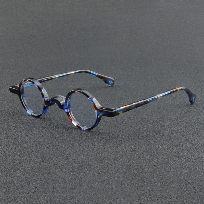 

Republic of China style small round glasses retro personality literary design myopia glasses frame