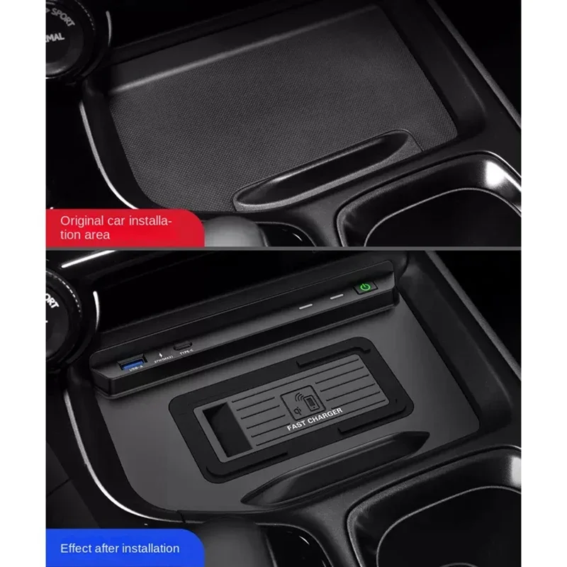 سيارة ل تشى شاحن لاسلكي لكزس NX 350H 2022 2023 15 واط سريع حامل هاتف المحمول شحن لوحة الداخلية