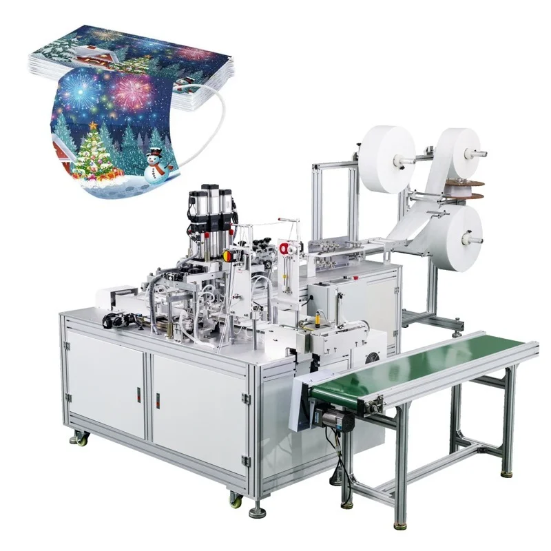 YUGONG Factory New Design Surgical Maskes Making Machine Non Woven Machine Masque Automatic KF94/FFP2 3D Fish Maskes Machine