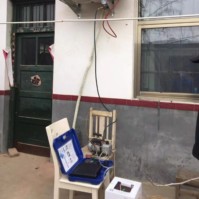 Programmable Refrigerant Scale Digital HVAC Charging Scale Auto-stop Fluorine Freon Scale for AC Repair