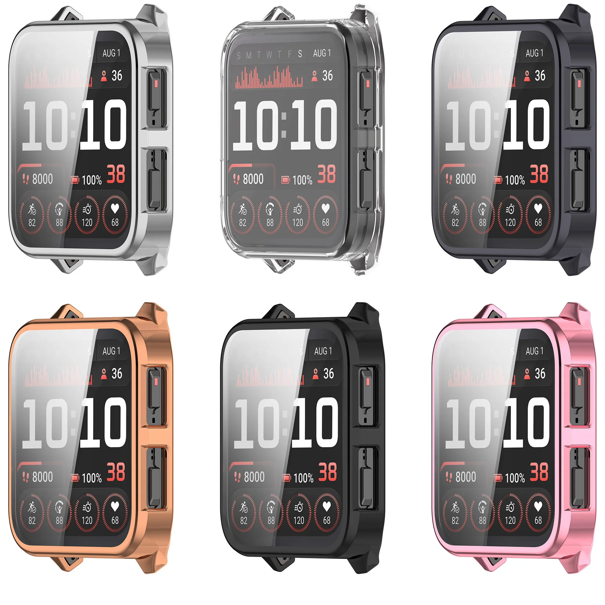 غطاء حماية للشاشة من مادة TPU لساعة Garmin Venu X1 الذكية، غطاء كامل لملحقات حافظات الحماية