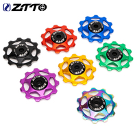 ZTTO MTB Bicycle Rear Derailleur Jockey Wheel 11T 13T Steel Bearing Pulley AL7075 CNC Road Bike Guide Roller Idler 4mm 5mm 6mm