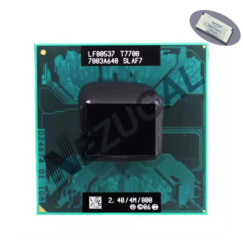 T7700 SLAF7 2.4 Ghz Dual Core 4M 35W PBGA479 PPGA478 CPU processor