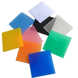 3MM One-sided frosted acrylic acrylic plexiglass colored sheet/plexiglass plate/acrylic plate black/white/red/green/orange