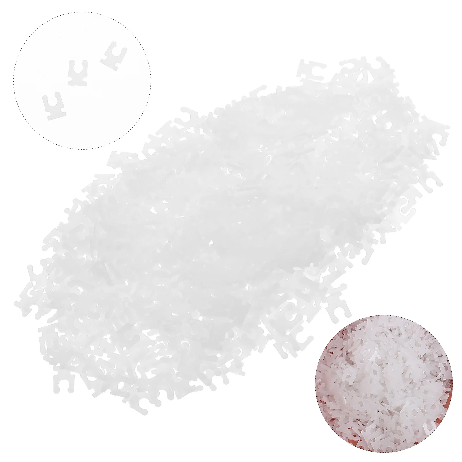 

1000Pcs Watchmaker Tool Stopper Plastic Crowns Stopper Extend Accessory Watch Repairing Tool