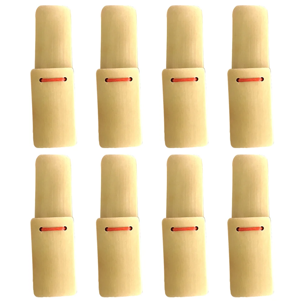 

8 Pcs Bamboo Clappers Traditional Kuaiban Chinese Percussion Wooden Child