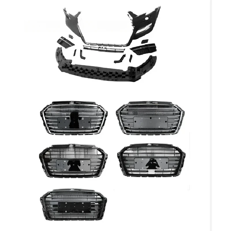 

Body Kit S3 Front Bumper With Grill A3 8V 2017-2019 Facelift S3