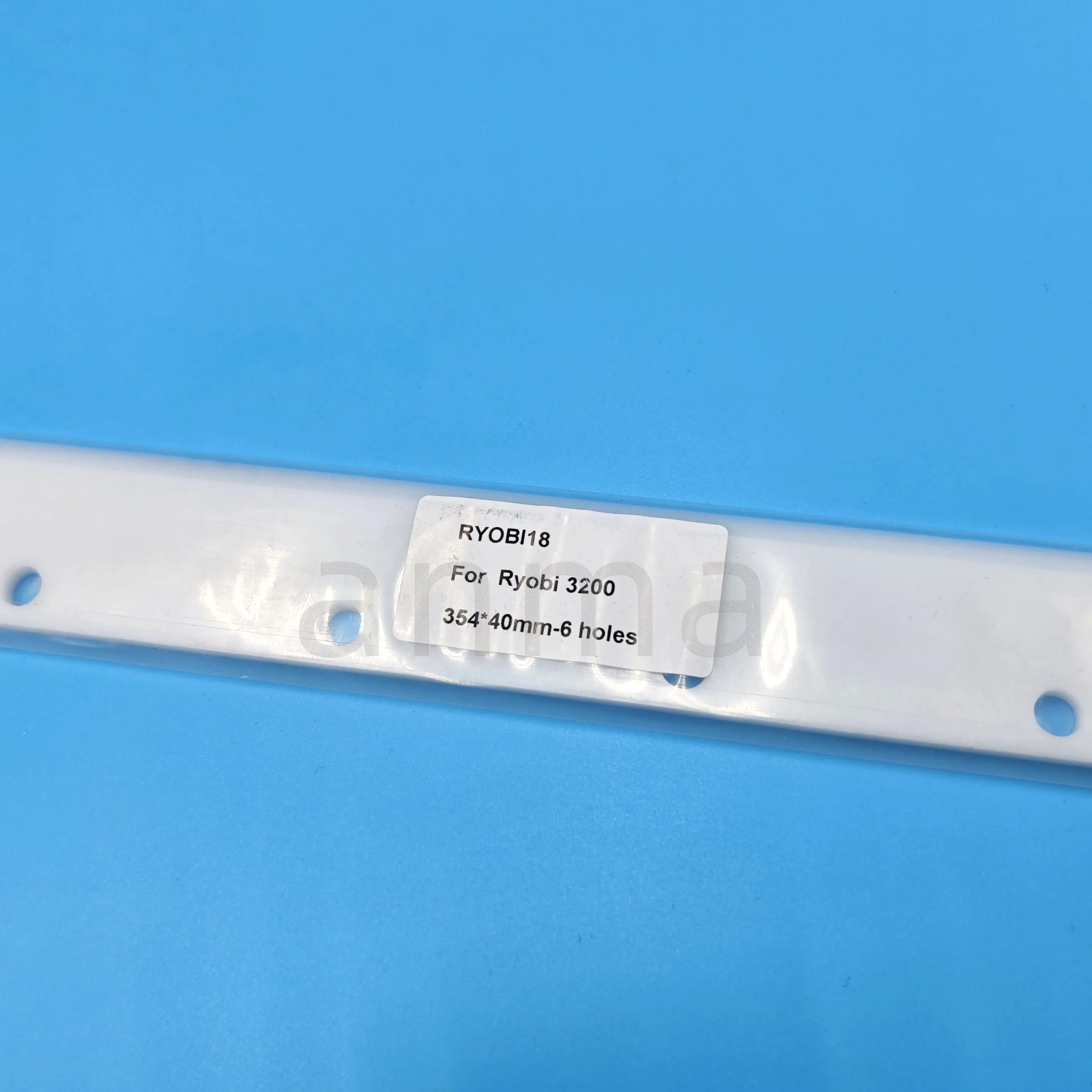 2pcs Ryobi Wash Up Blade 354x40mm 6 Holes thickness 5mm Ryobi Printing Machine Parts