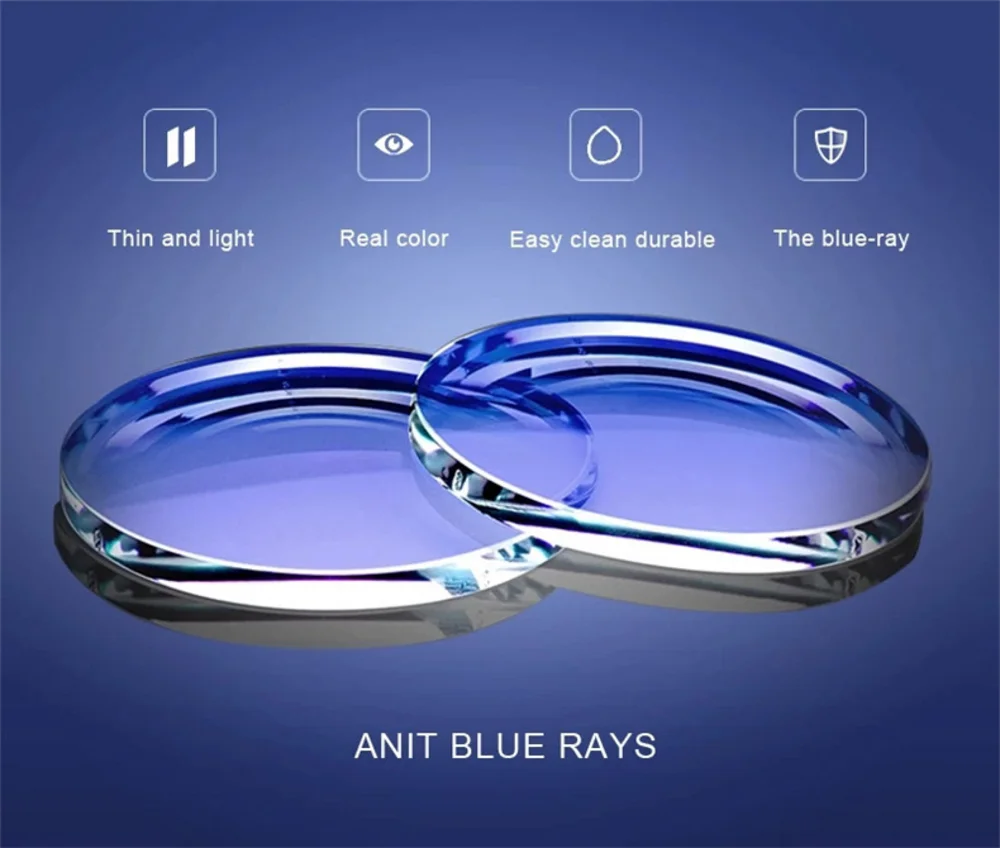 Anti-Blaulicht-Lesebrille für Herren Business Kunststoff-Titan Computerbrille Ultraviolett-Schutz UV400 – Detail 5