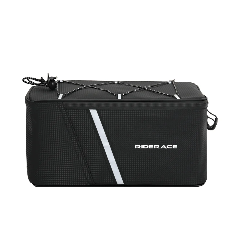 AliExpress riderace RIDERACE Bike Rear Basket Back Rack Rear Seat Saddle Bag Bicycle Bag 5L Cycling Luggage Waterproof Pannier With Rain Cover