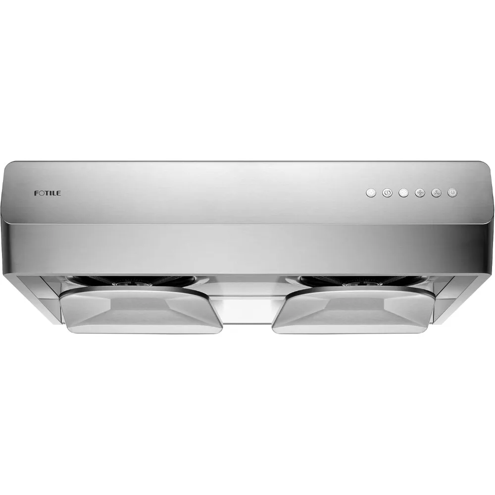 30” Stainless Steel Under Cabinet Range Hood, 800 EQUIV. CFM Kitchen Over Stove Exhaust Vent