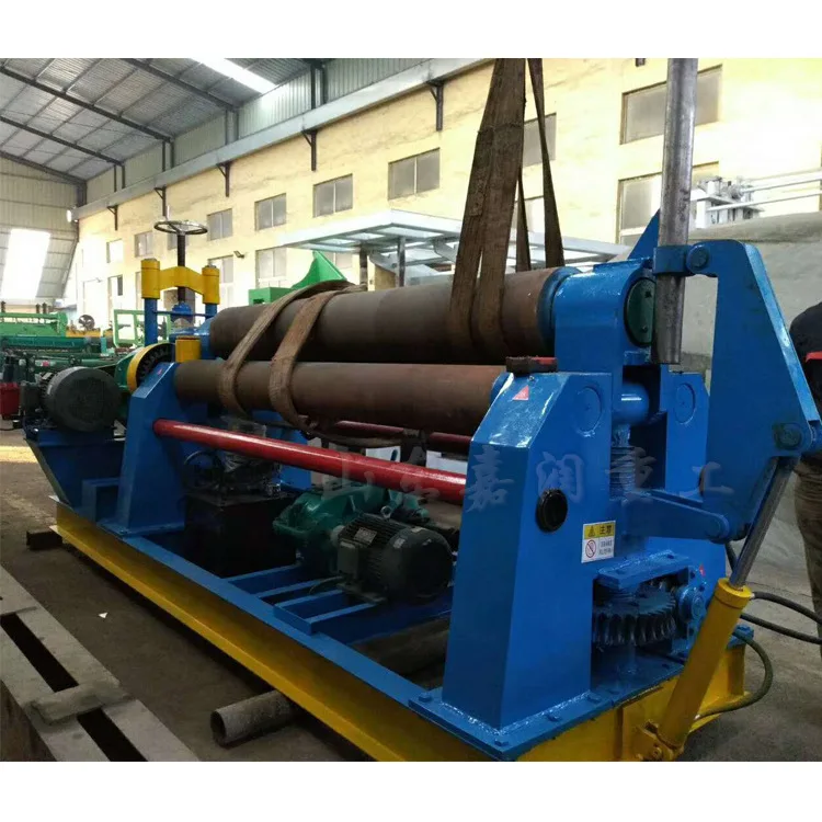 HCY Electric conical round rolling machine, semi-automatic mechanical plate rolling machine, 30mm thick iron plate round rolling