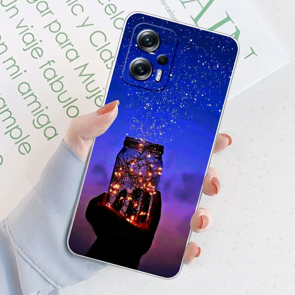 For POCO X4 GT 5G Case For Xiaomi Poco X4 GT Cover Patterned Clear Bumper TPU Silicone Soft Cases Coque For POCO X4 GT 5G Fundas