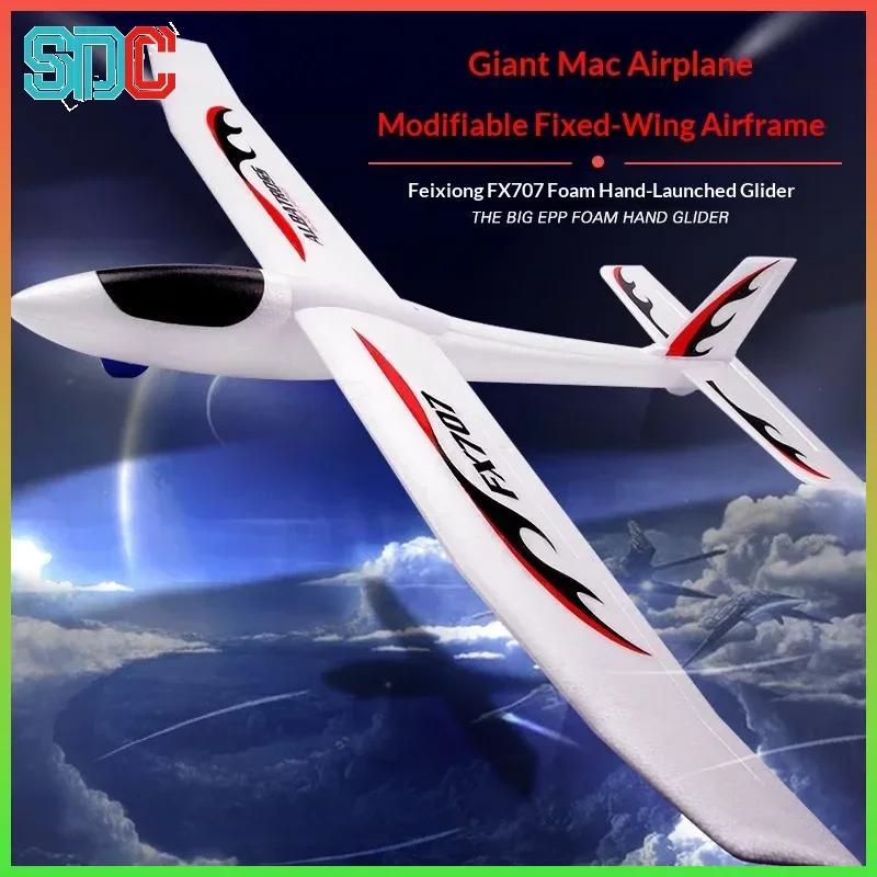 

FeiXiong FX707S Large Size Remote Control Foam Glider EPP Fixed Wing Airplane DIY Assembly Toy for Kids And Adults