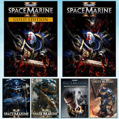 Hot Game W-Warhammer 40,000 Poster HD WallArt Poster for Home Bar Cafe  Decor DIY Vintage Print for Office Home