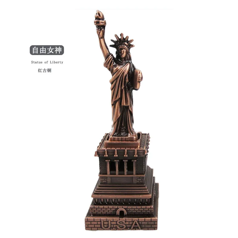 Statue of Liberty Models Home Decorations and Ornaments USA Travel Souvenirs Figurines Metal House Model New York America - Image 3
