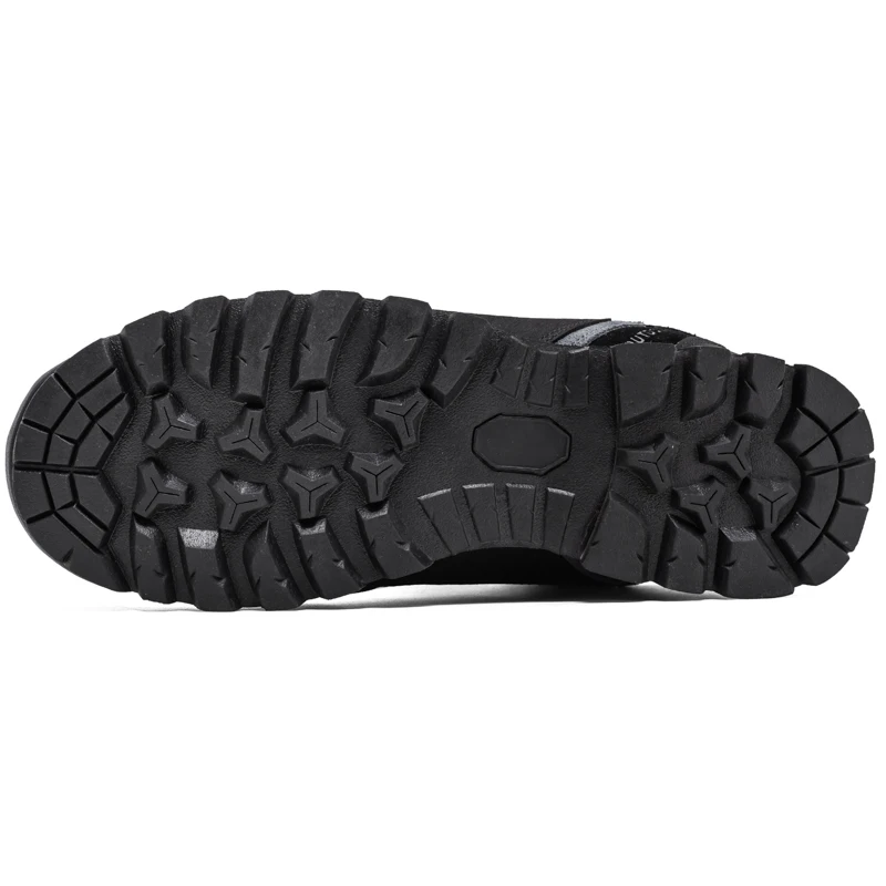 Genuine Leather Men's Hiking Shoes Men Brand Waterproof Mountain Sneakers Men Outdoor Climbing Sports Shoes Male Off-road Boots