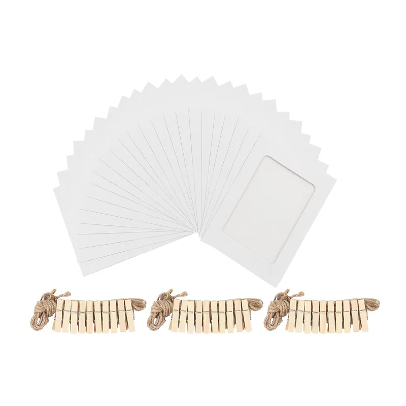 30Pcs Combination Paper Frame Set