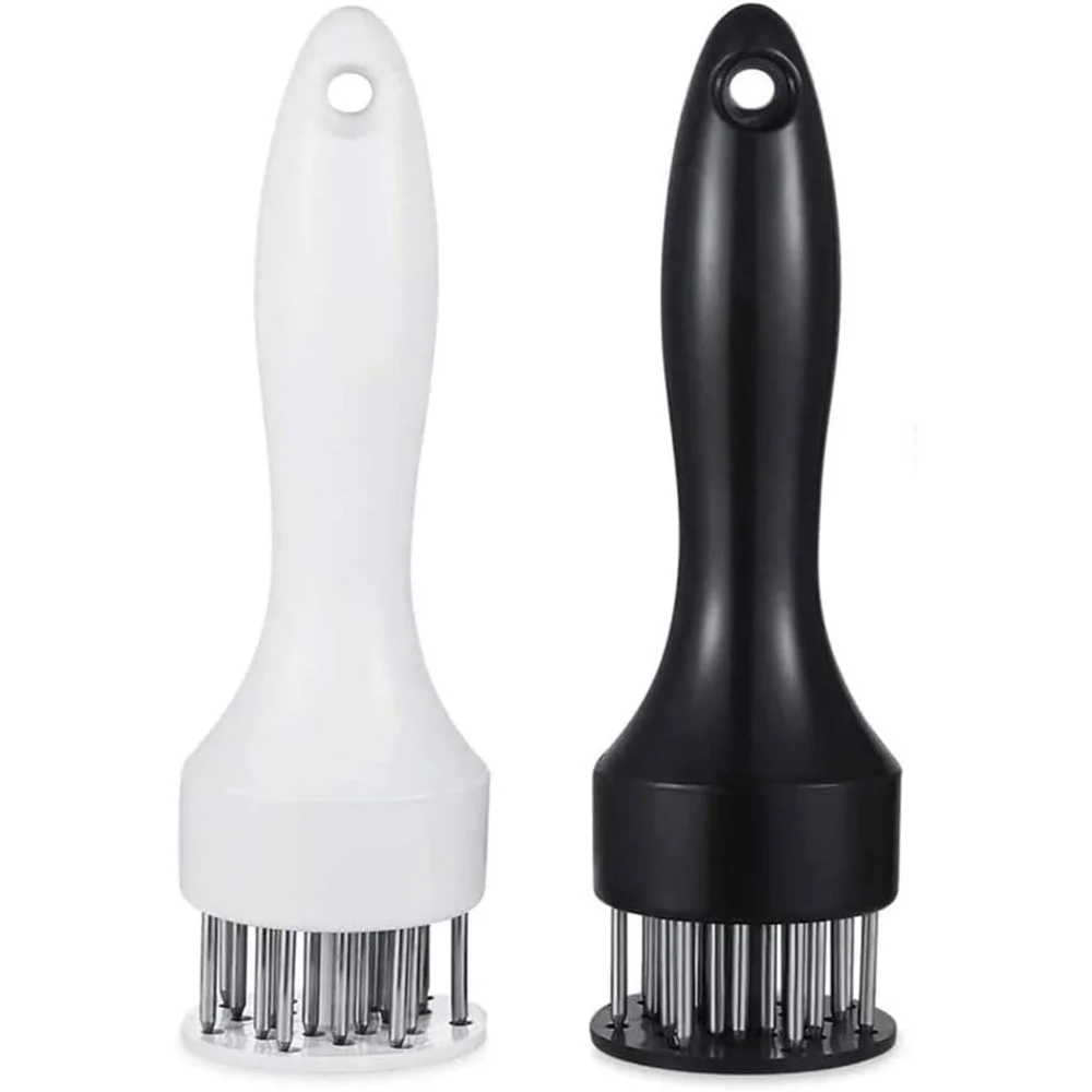Ultra Sharp Stainless Steel Meat Tenderizer Needle Quick Tenderizing Motorcycle Repair for Tough Hard Meat with Sharp Blades