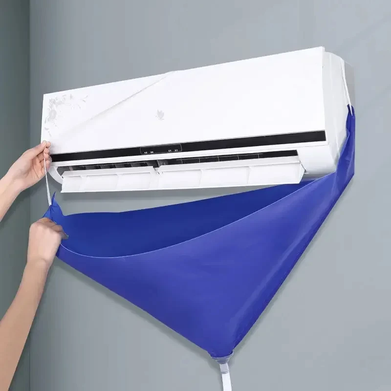 1-6ps Summer Ac Cleaning Kit Air Conditioner Bag with Drain Pipe Cleaner Waterproof Conditioning Washing Set Aircon Tools view 3