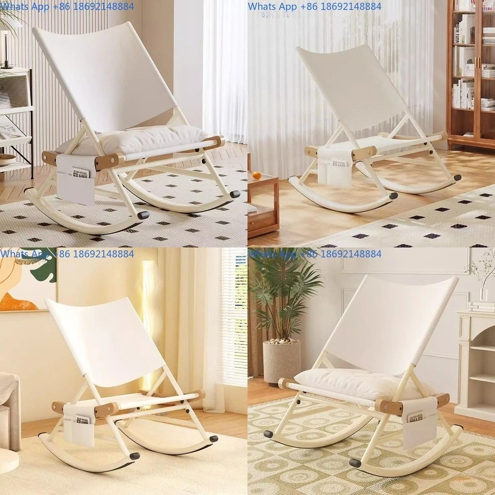 

Rocking Chair for Living Room Small Space Garden Relaxation Adult Lounge Chair Indoor Outdoor Use