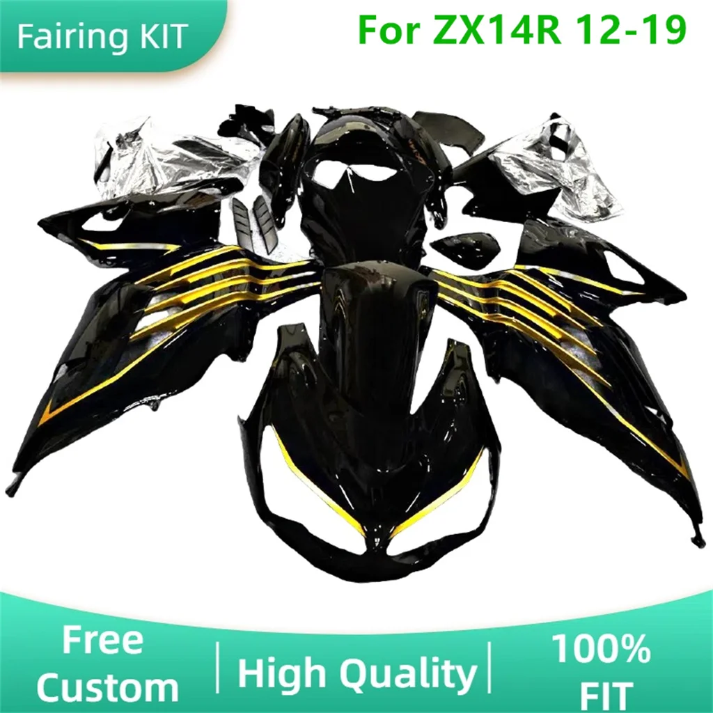 New ABS Plastic Kit for Kawasaki ZX-14R 12 13 14 15 16 17 18 19 ZX 14R 2012 2013-2017-2019 High Quality Motorcycle Fairings Set