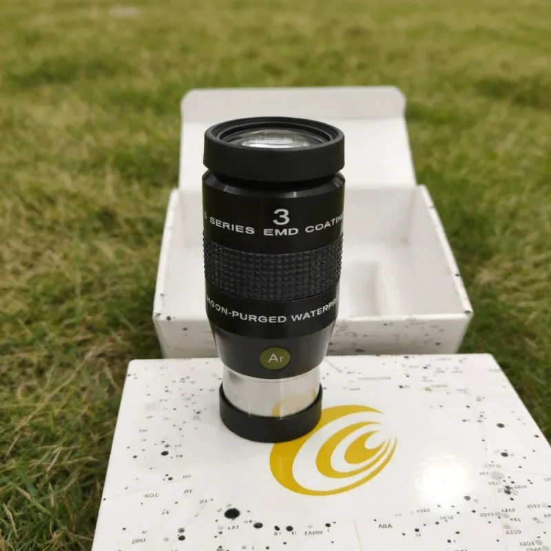 

Explore Scientific Waterproof Nitrogen-Filled 1.25-inch 3mm Eyepiece for Telescope 52-Degree Field of View Telescope Accessory