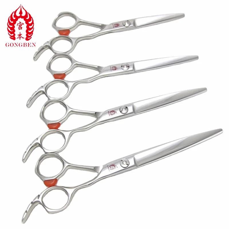 

High Quality Hair Scissors Exquisite Barber Shears With Stainless Steel Handles Straight Blade Sharp Tip