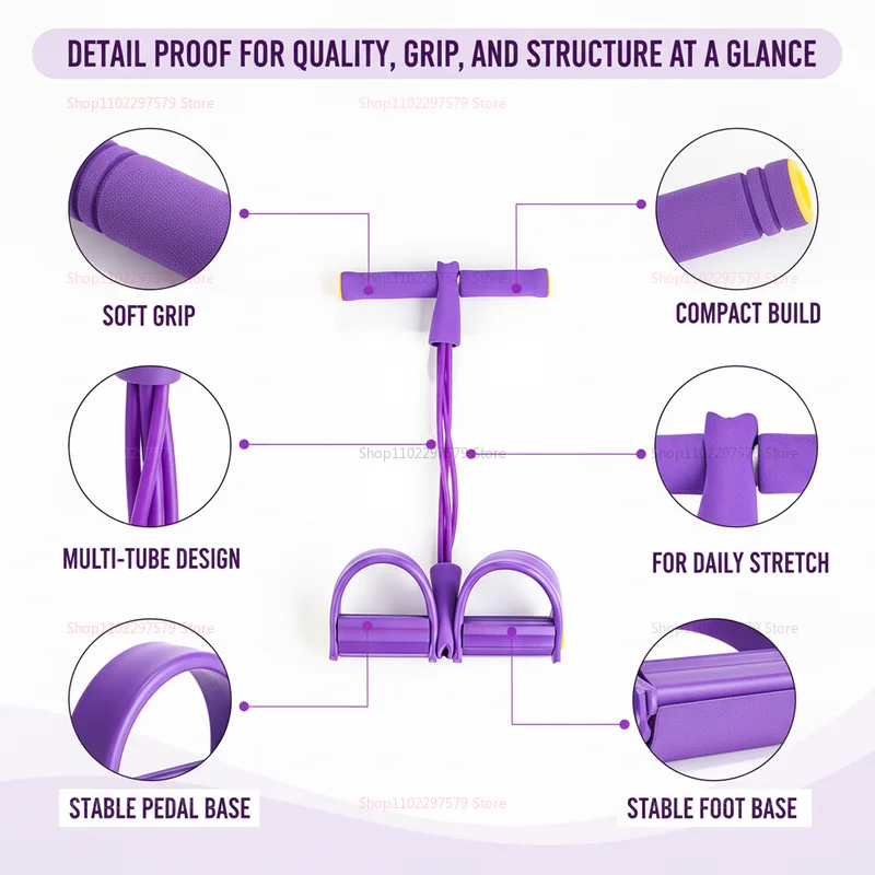 Alat Kebugaran Rumah Multifung - Yoga Pedal Puller Fitness Equipment ulasan dan harga