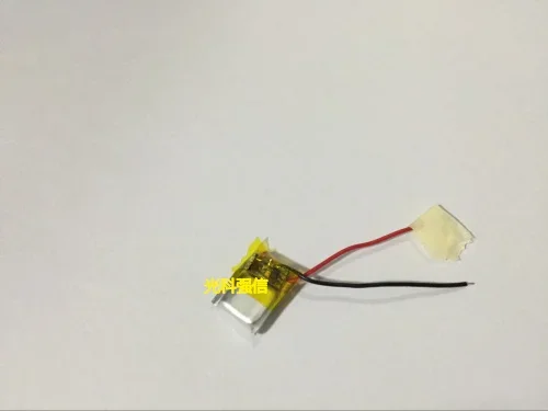New fully capacitive 3.7V polymer lithium battery 351015 65MAH MP3 MP4 PCB / device / micro