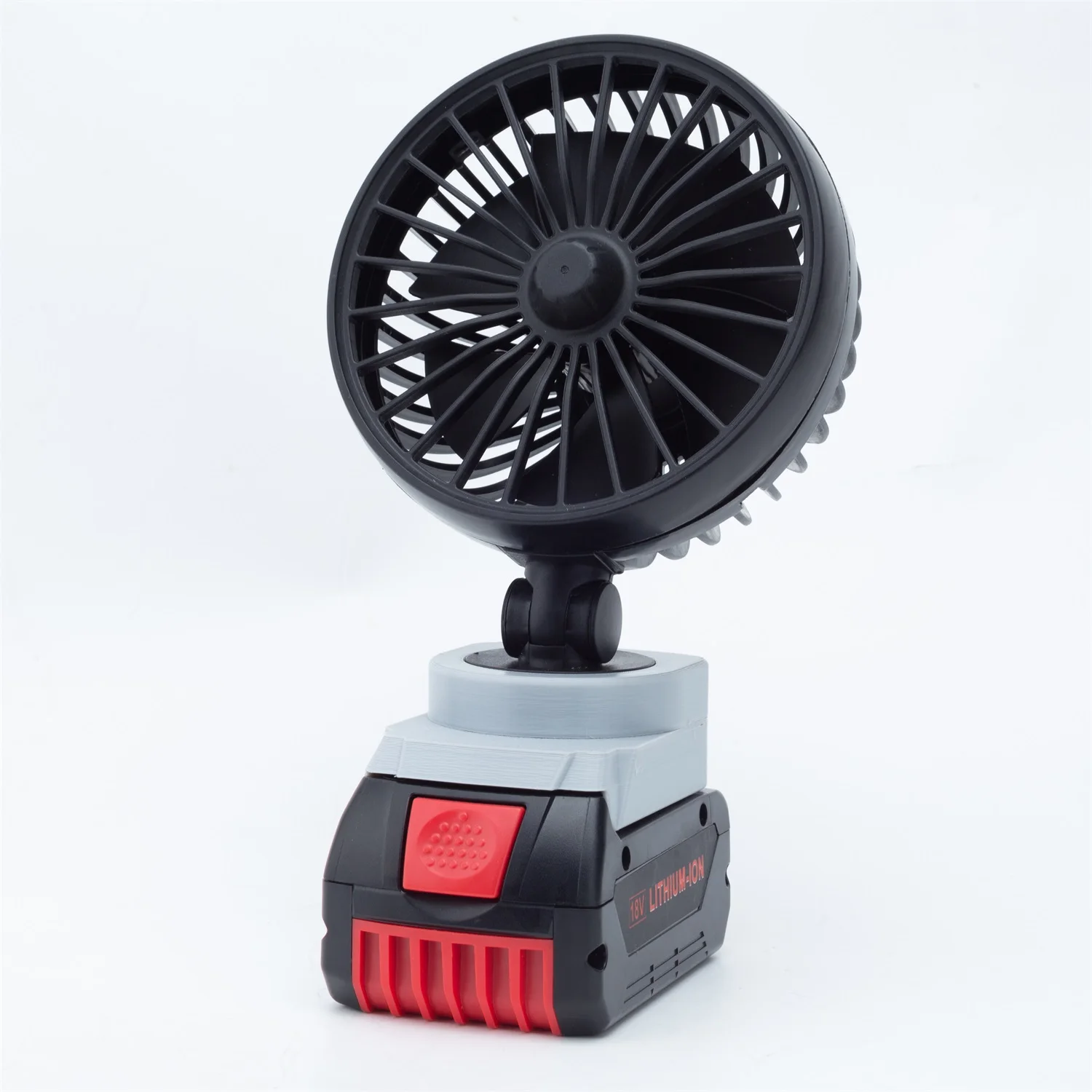 Imagem -02 - Ventilador sem Fio Portátil para Bosch Bateria de Lítio 18v Oficina Camping Pesca Viagem sem Bateria