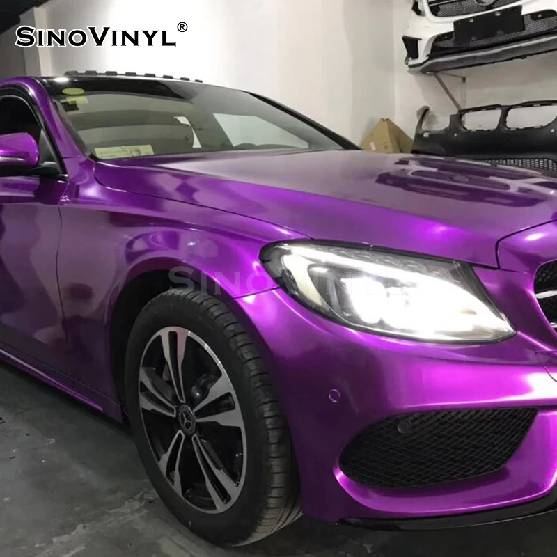 Factory Wholesale Price Chrome Gloss Auto Wrap Vinyl Sticker for Car