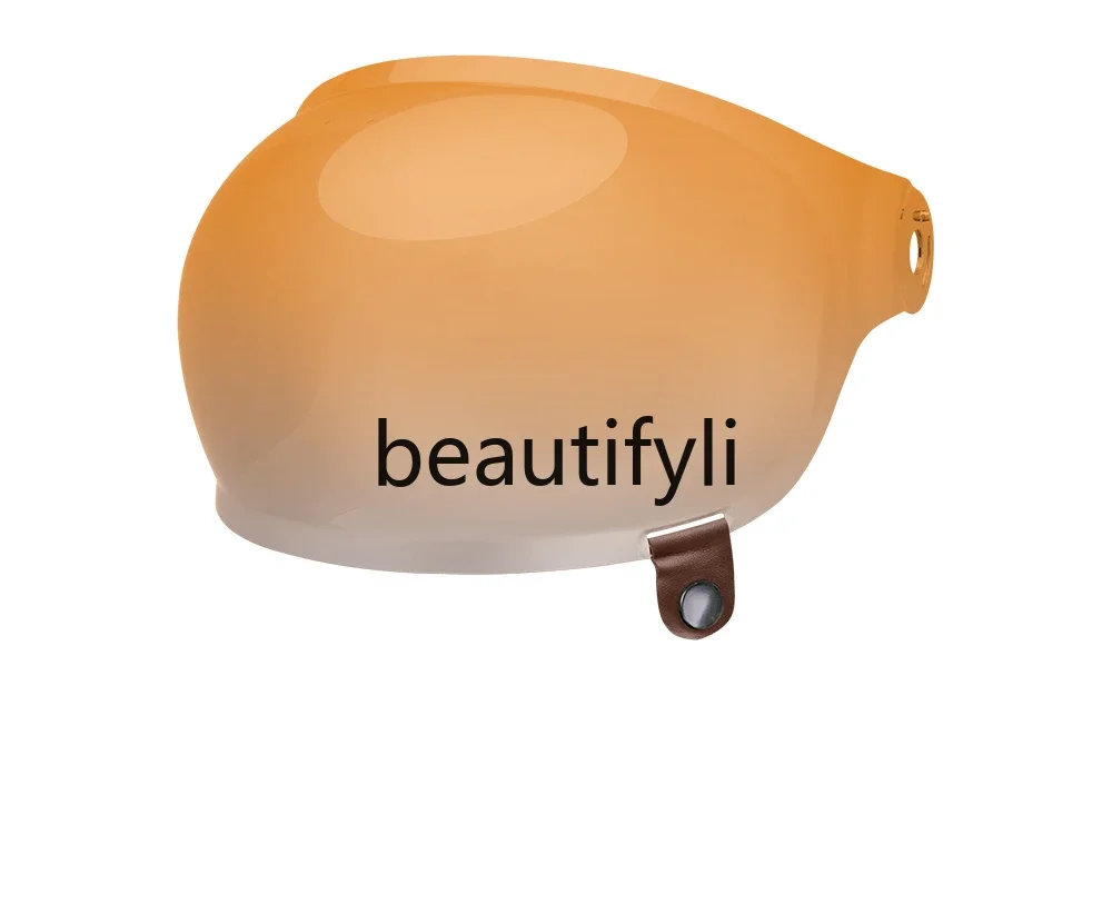 

ZzMotorcycle шлем полные линзы для шлема, цветные гальванические золотые и серебряные плоские пузырьковые очки