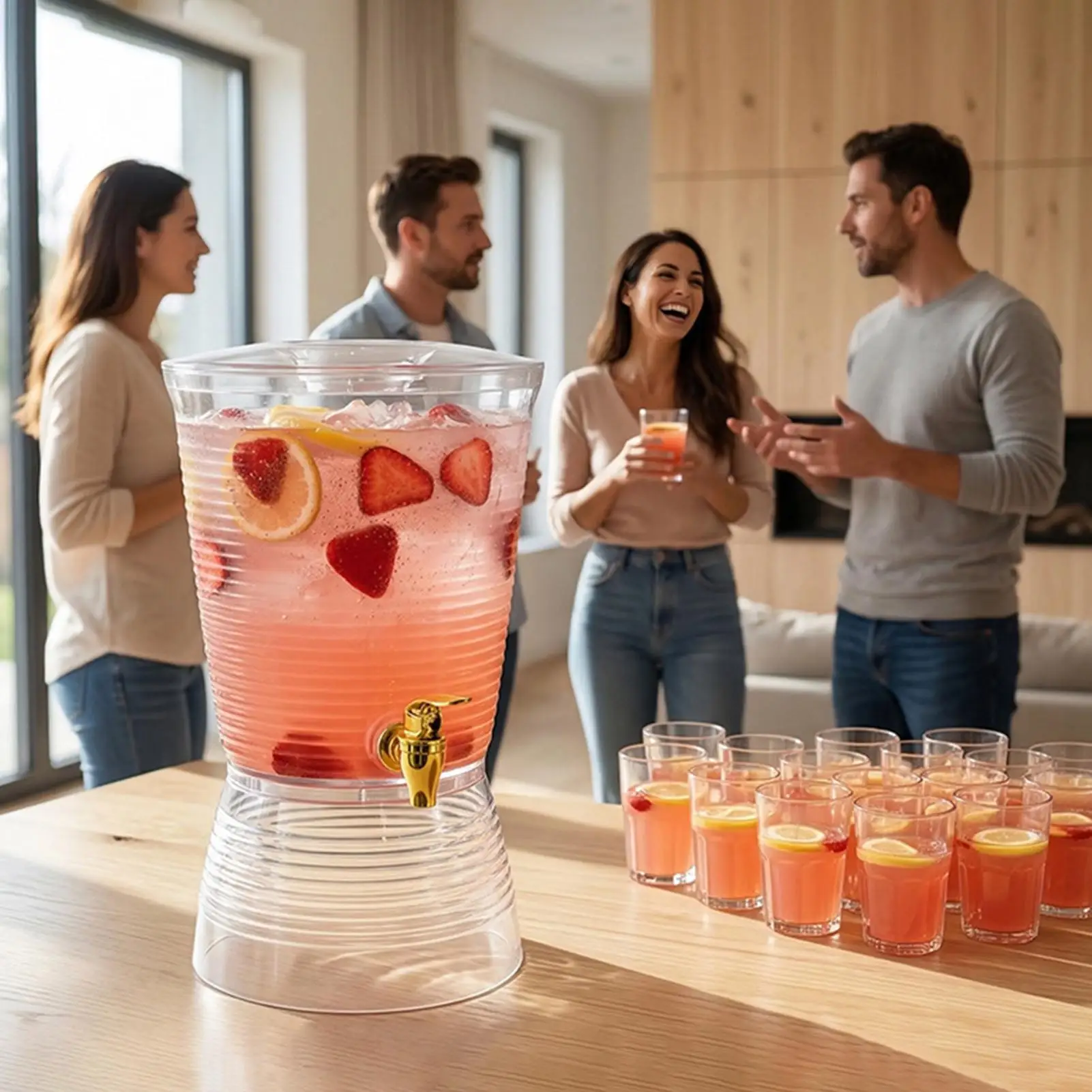Distributeurs de boissons pour fêtes, conteneur de jus froid 6L, distributeur de bière froide pour animateurs, barman, femmes, hommes, fête à domicile