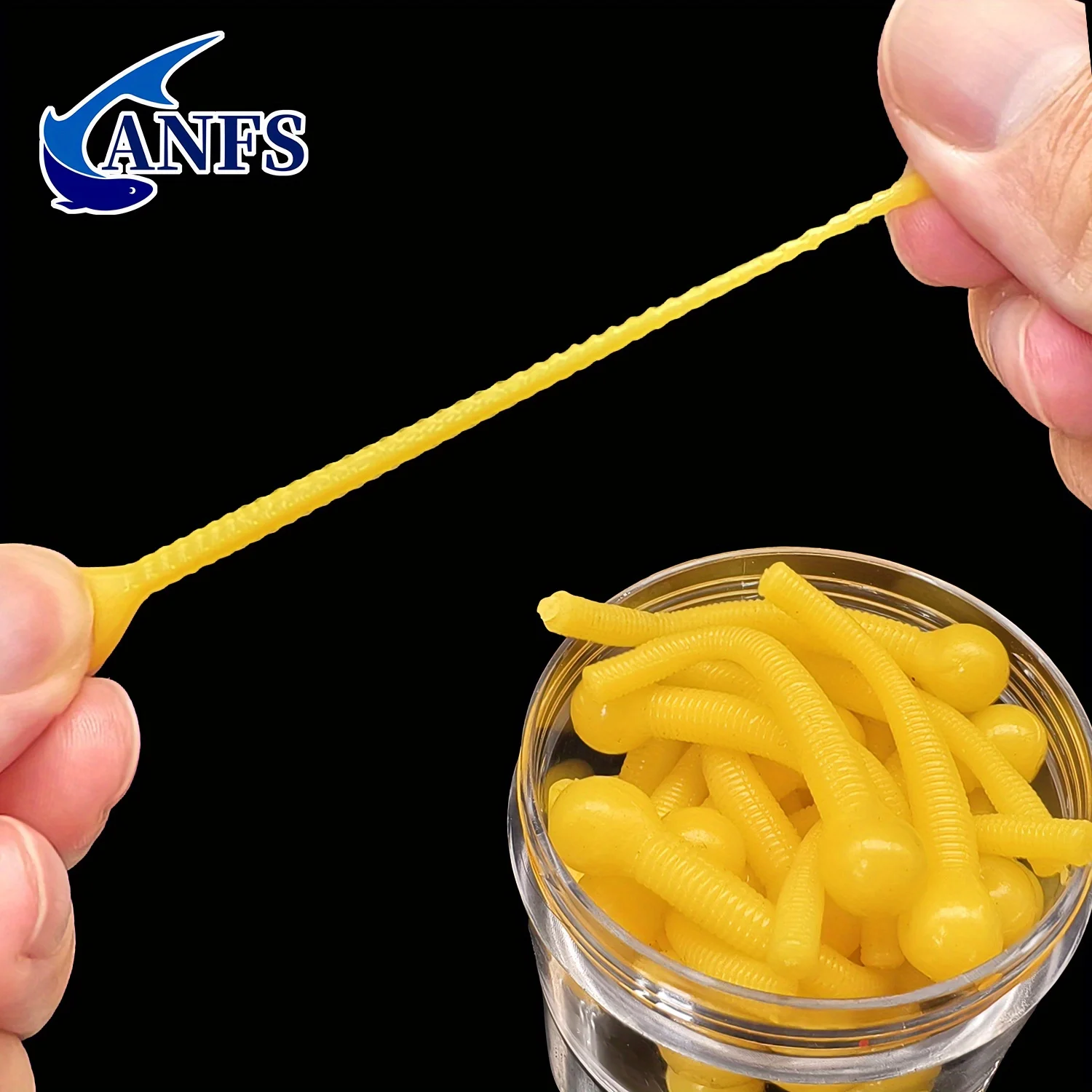 ANFS 30pcs Soft Fishing Lure Floating Water Artificial Baits For Freshwater and Saltwater
