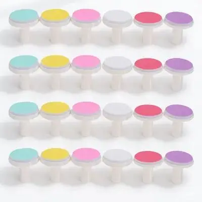 24Pcs Nail File Replacement Pads Electric Grinding Heads for Safe Smooth Nail Trimming and Grooming