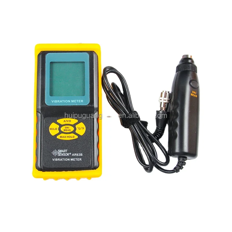 Smart Sensor AR63B Digital Precision Vibration Meter Tester Gauge Analyzer