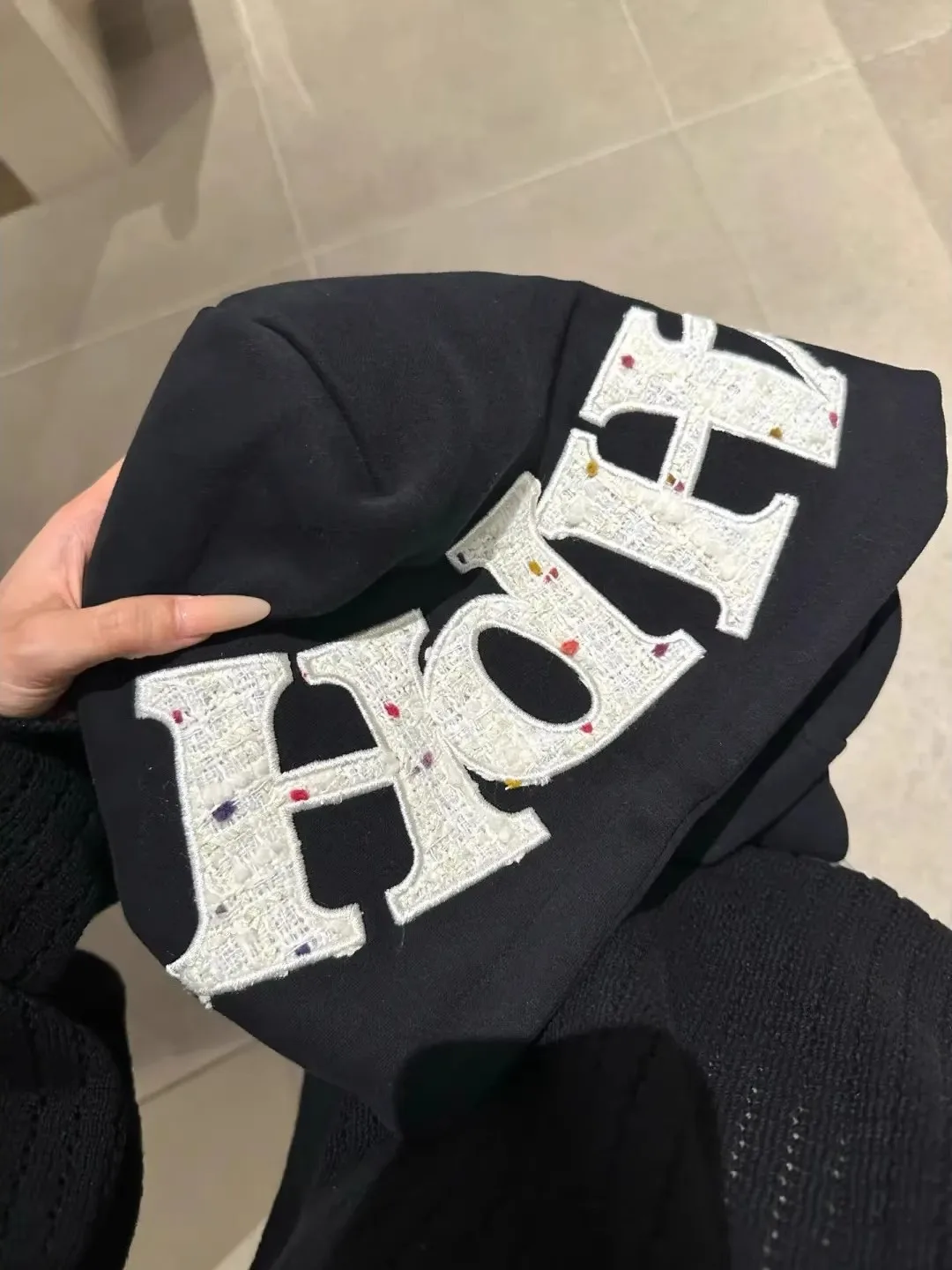 

Утепленная толстовка оверсайз с вышивкой и флисовой подкладкой для женщин, осенне-зимняя, маленький размер, для подростков